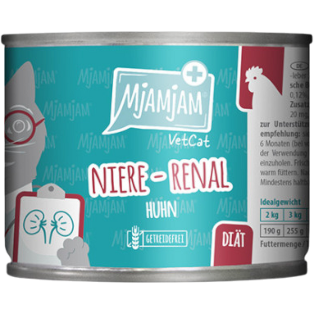 MjAMjAM Cat - VetCat Diät Renal Huhn