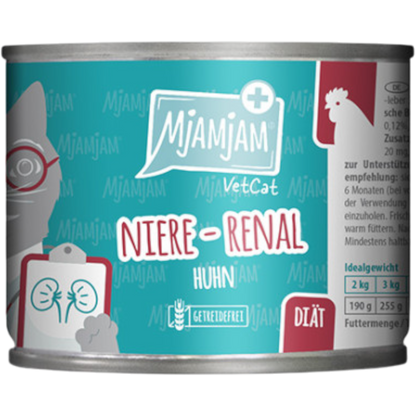 MjAMjAM Cat - VetCat Diät Renal Huhn