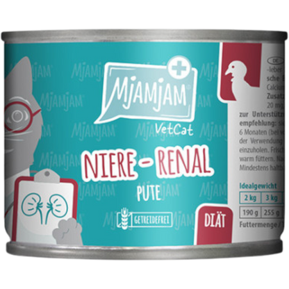 MjAMjAM Cat - VetCat Diät Renal Pute
