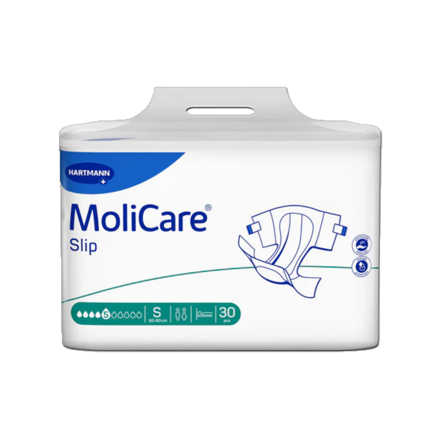 De Hun’nenhoff | MoliCare Slip Extra 5 Tropfen – Atmungsaktiver Inkontinenzslip bei mittlerer Blasenschwäche
