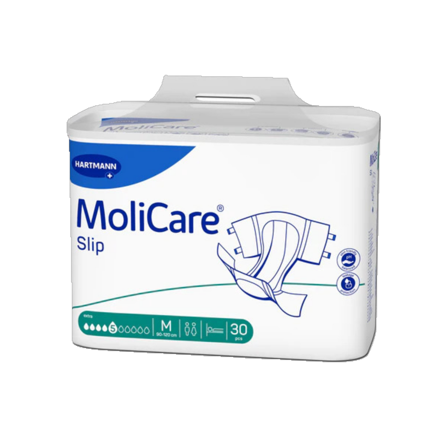 De Hun’nenhoff | MoliCare Slip Extra 5 Tropfen – Atmungsaktiver Inkontinenzslip bei mittlerer Blasenschwäche