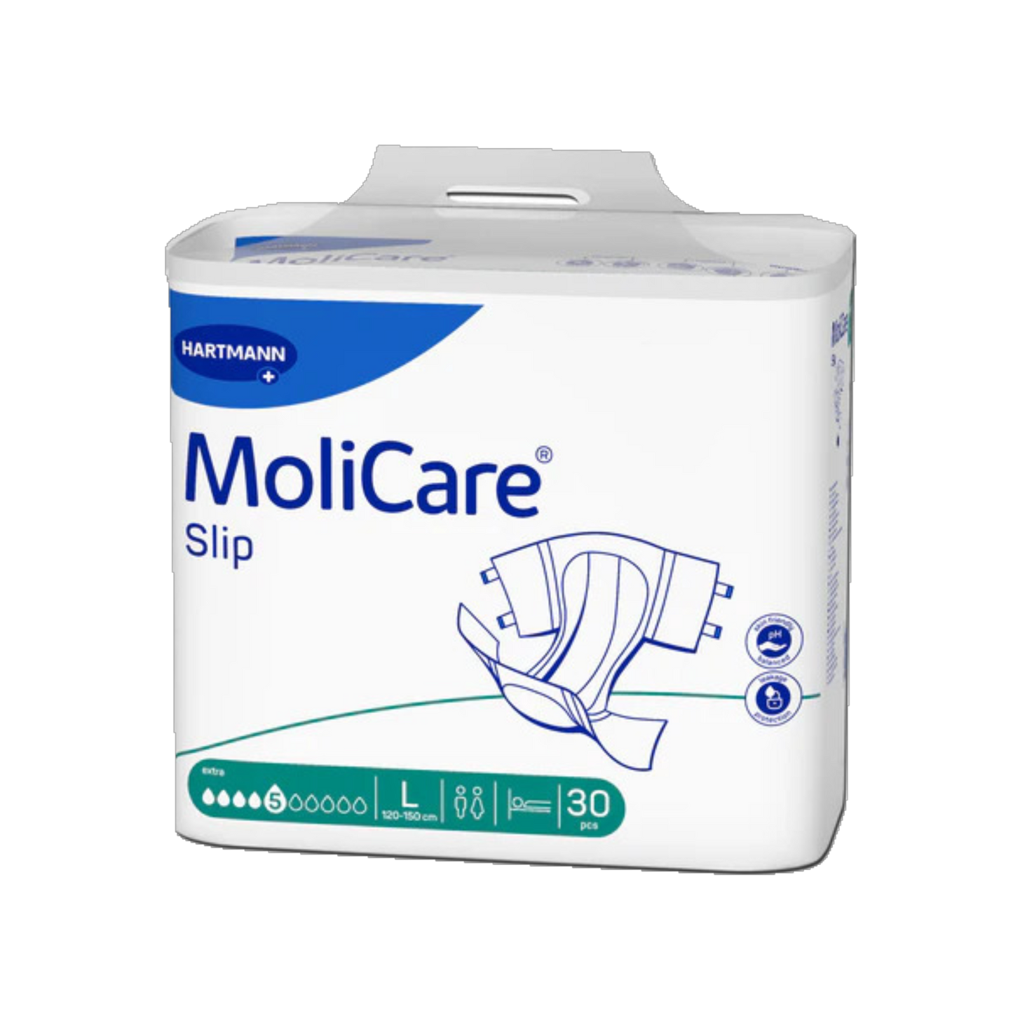 De Hun’nenhoff | MoliCare Slip Extra 5 Tropfen – Atmungsaktiver Inkontinenzslip bei mittlerer Blasenschwäche