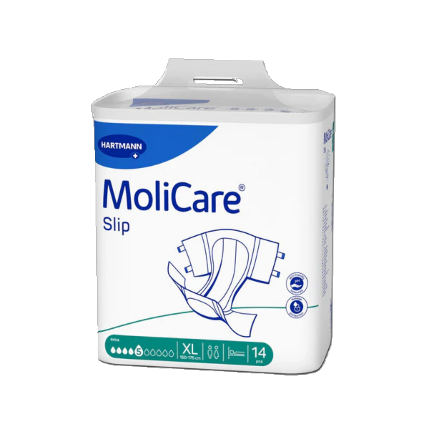 De Hun’nenhoff | MoliCare Slip Extra 5 Tropfen – Atmungsaktiver Inkontinenzslip bei mittlerer Blasenschwäche