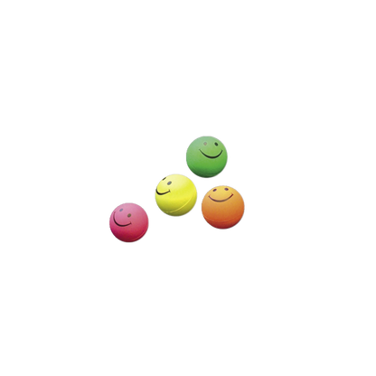 Moosgummi Smiley Bälle – Fröhlicher Spielspaß für deinen Hund