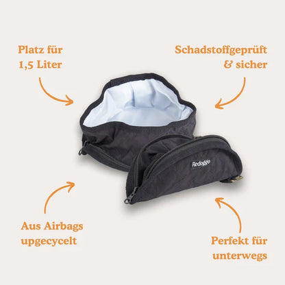 Redoggo Faltbarer Napf – Leicht, nachhaltig & immer dabei