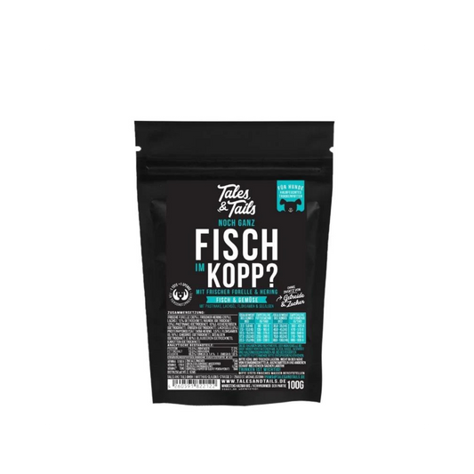 Noch ganz Fisch im Kopp – softes Trockenfutter mit Fisch