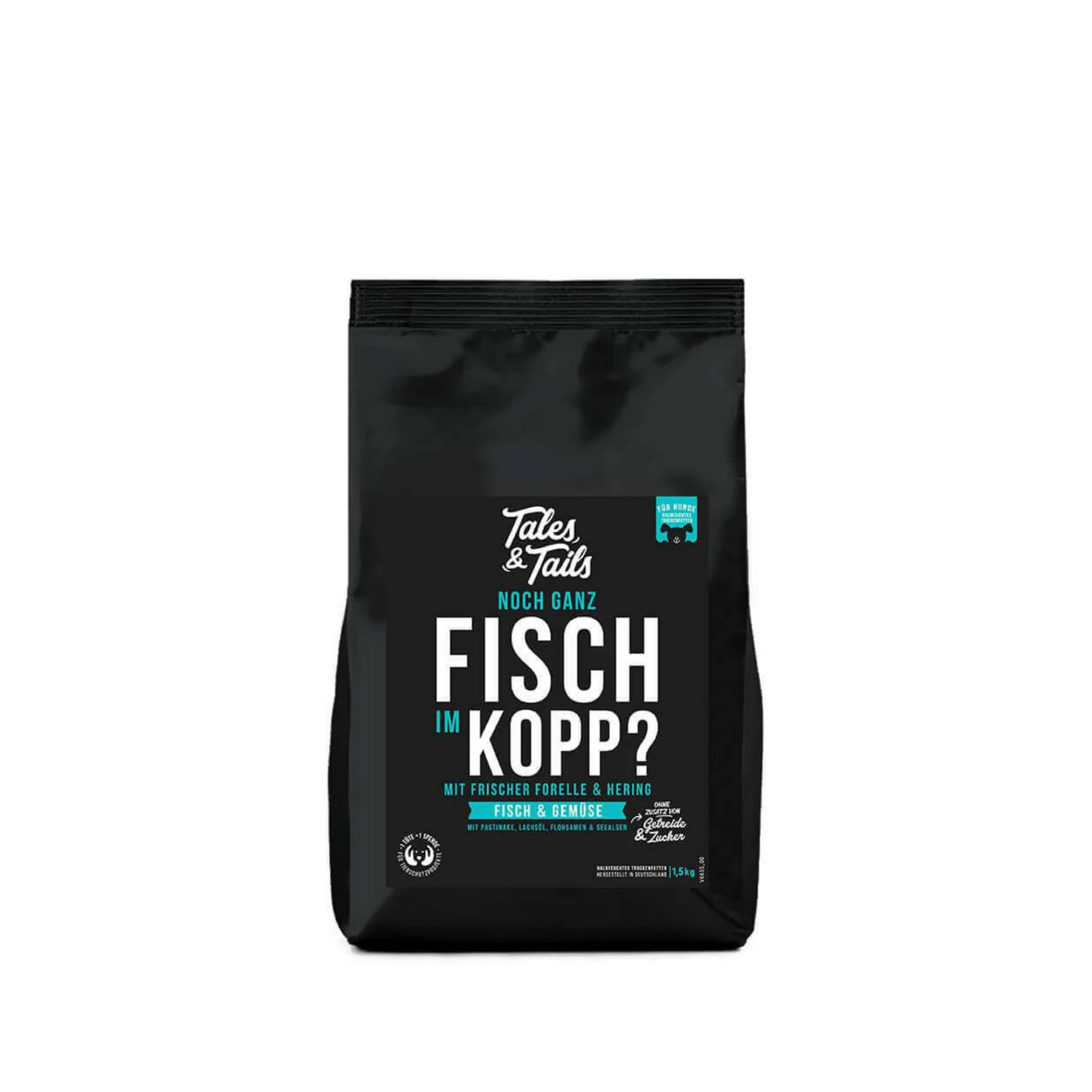 Noch ganz Fisch im Kopp – softes Trockenfutter mit Fisch