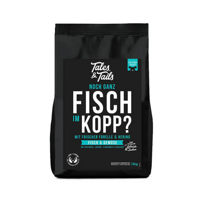 Noch ganz Fisch im Kopp – softes Trockenfutter mit Fisch