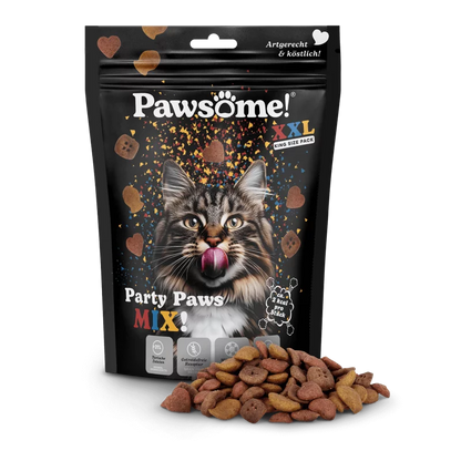 Pawsome Cat - Crunchy Party Paws Mix