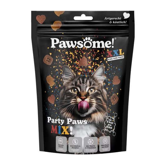 Pawsome Cat - Crunchy Party Paws Mix