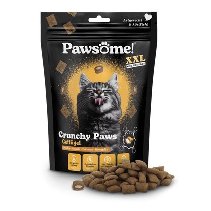 Pawsome Cat - Crunchy Paws mit Geflügel