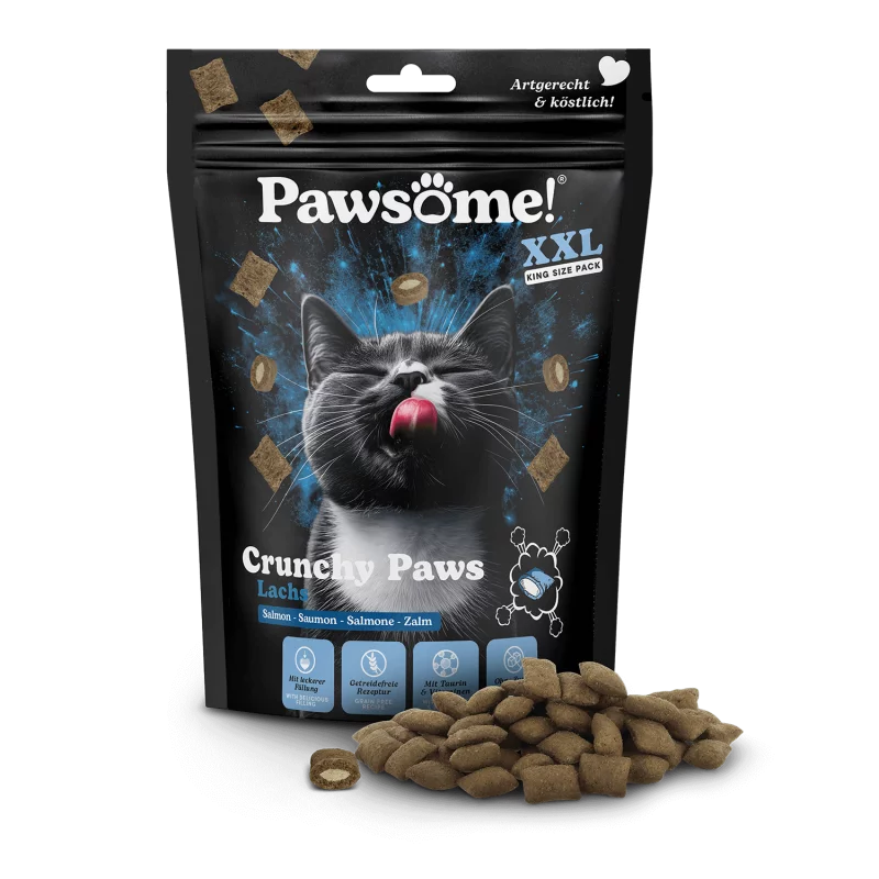 Pawsome Cat - Crunchy Paws mit Lachs