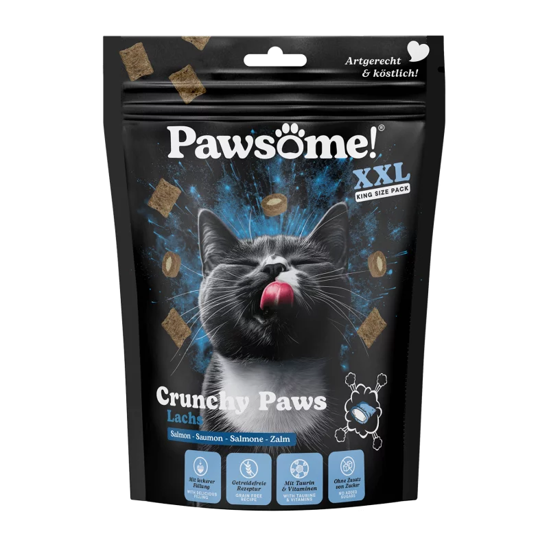 Pawsome Cat - Crunchy Paws mit Lachs