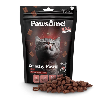 Pawsome Cat - Crunchy Paws mit Rind