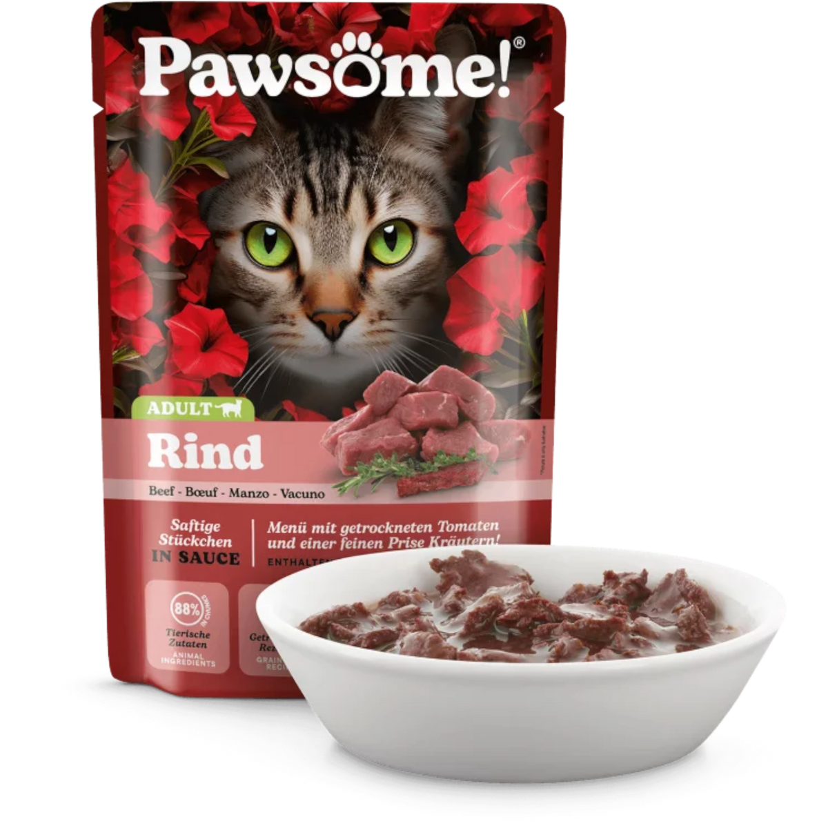 Pawsome Cat - Multipack mit Rind