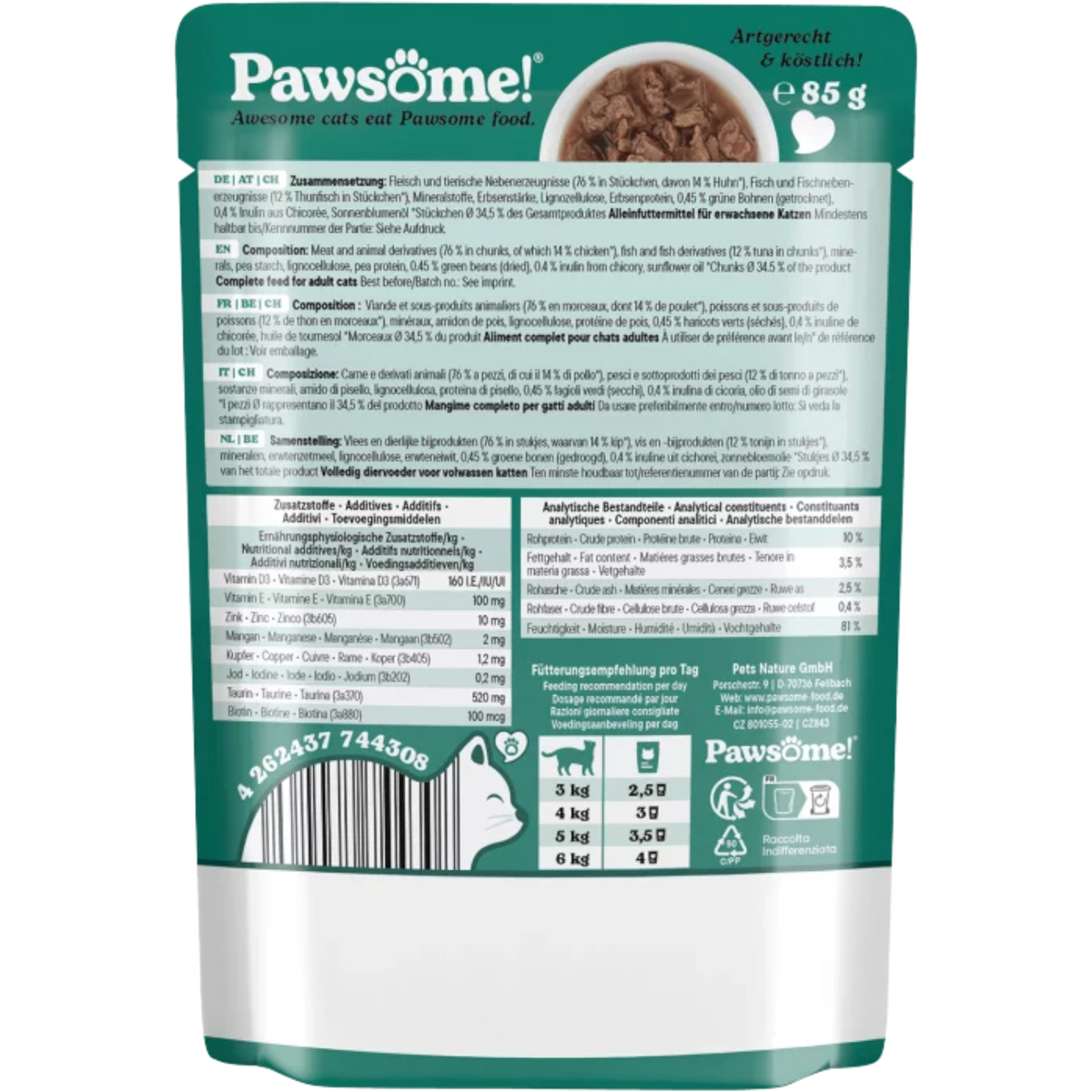Pawsome Cat - Multipack mit Thunfisch