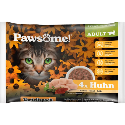 Pawsome Cat - Multipack mit Huhn