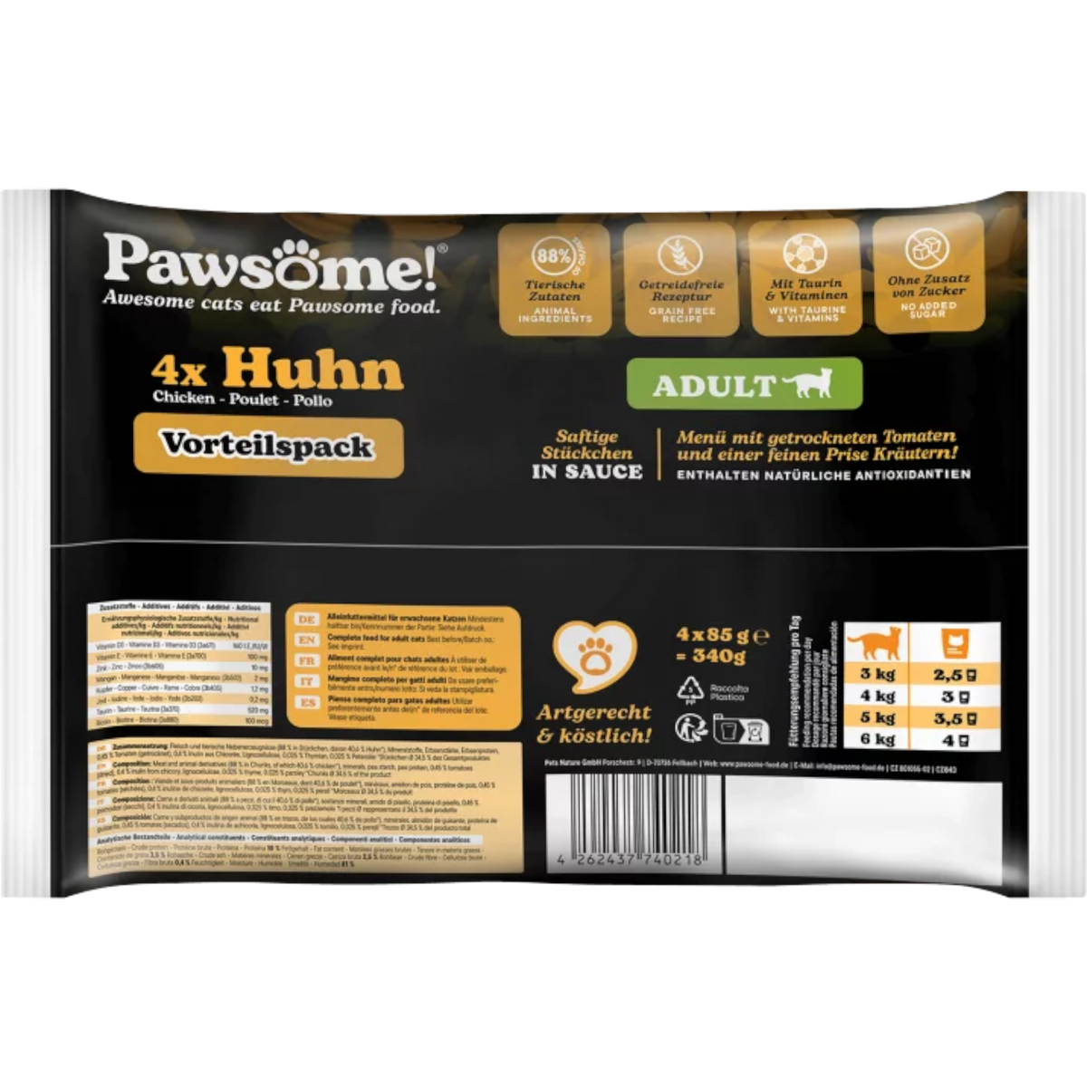 Pawsome Cat - Multipack mit Huhn