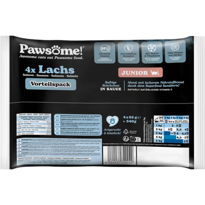 Pawsome Cat - Multipack Kitten mit Lachs