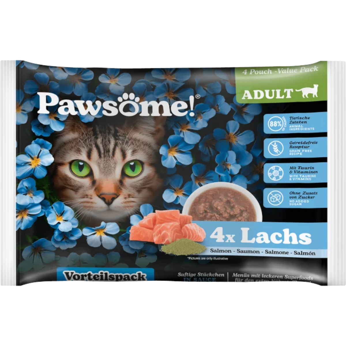 Pawsome Cat - Multipack mit Lachs