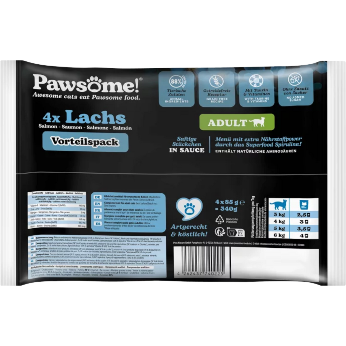 Pawsome Cat - Multipack mit Lachs