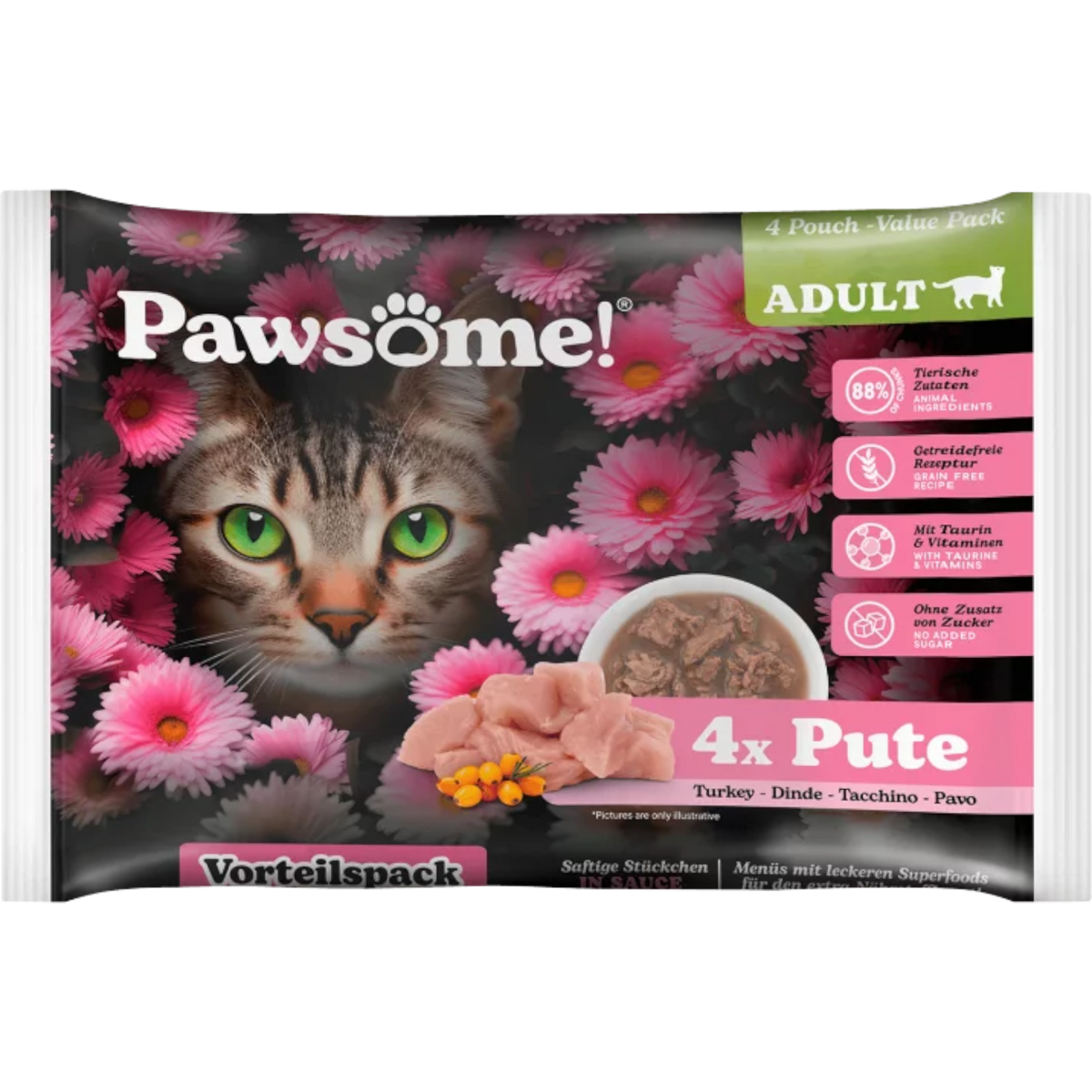 Pawsome Cat - Multipack mit Pute