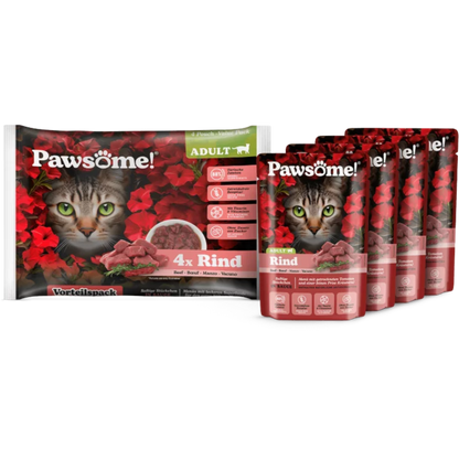 Pawsome Cat - Multipack mit Rind