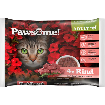 Pawsome Cat - Multipack mit Rind