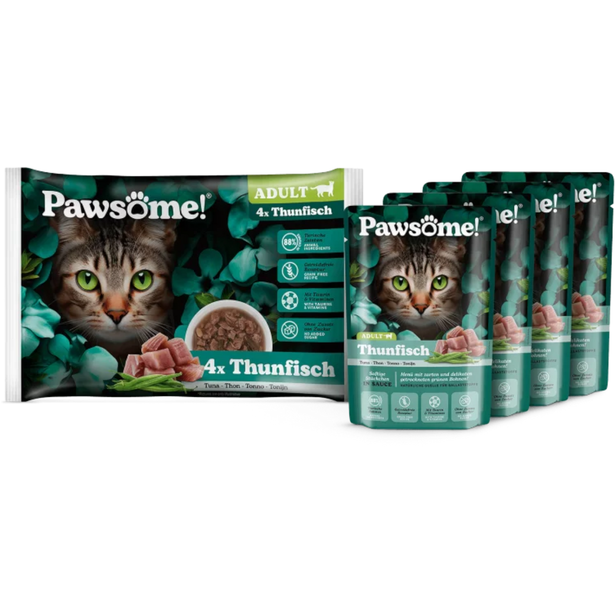 Pawsome Cat - Multipack mit Thunfisch