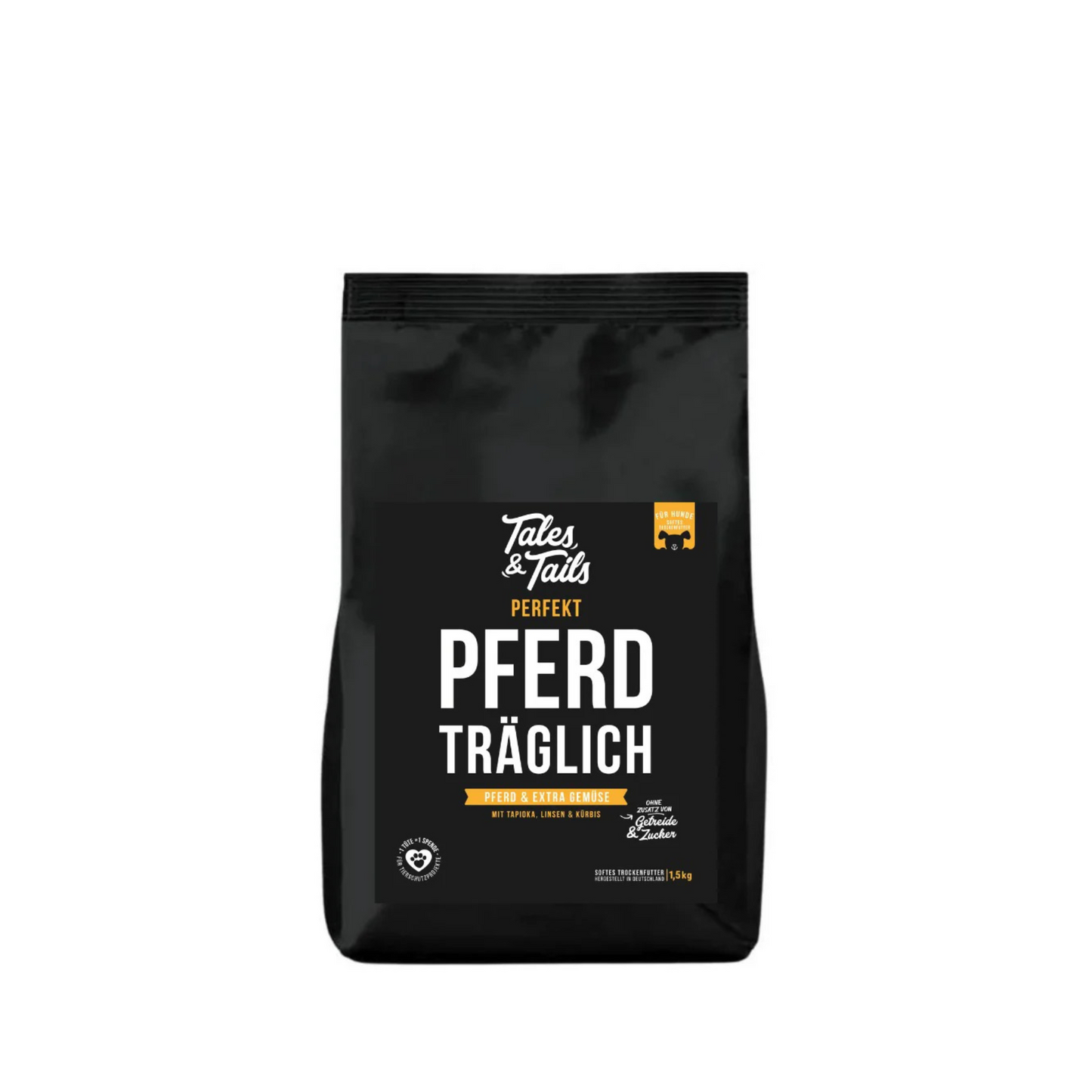 Perfekt Pferdträglich – softes Trockenfutter mit 58 % Pferd