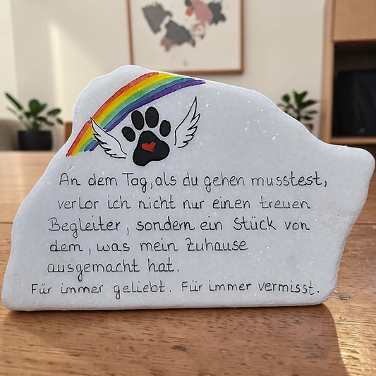 Personalisierter Gedenkstein #4