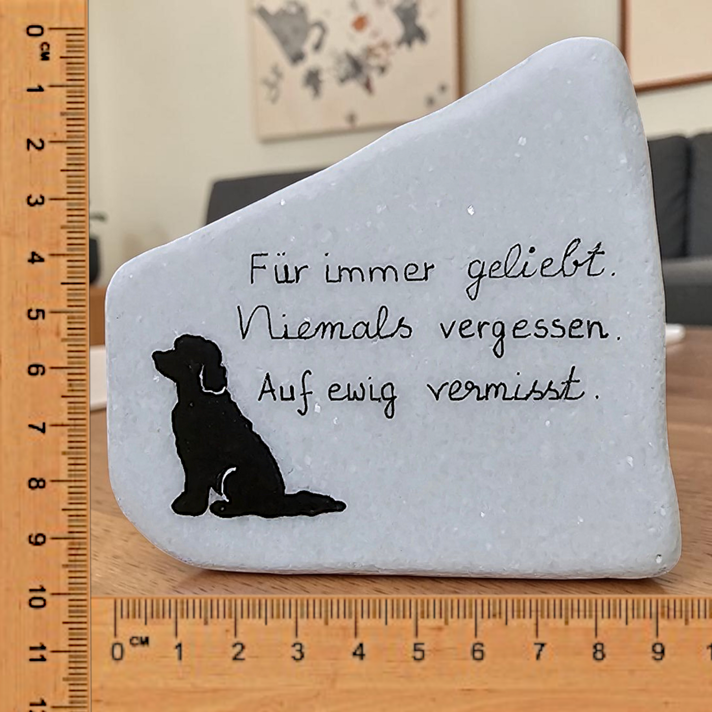 Personalisierter Gedenkstein #1