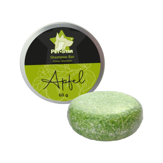 Pet-Star Shampoo Bar Apfel – Natürlich sauber, nachhaltig gepflegt