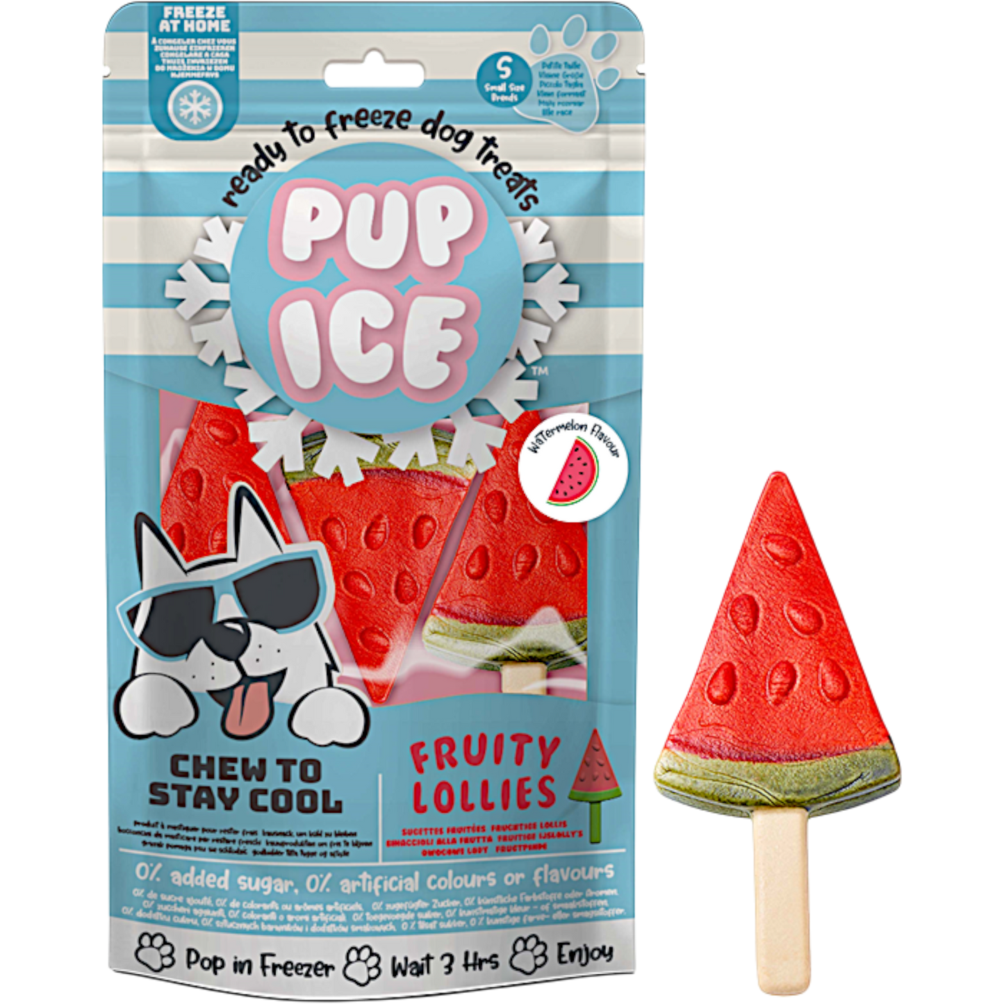 Pup Ice – Fruchtiger Eislutscher Wassermelone