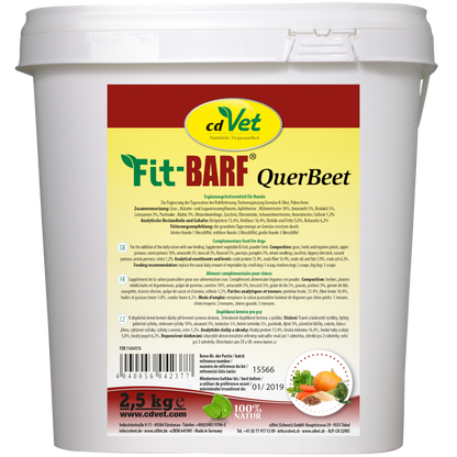 Fit-BARF QuerBeet – Vielfältiger Pflanzenmix für ein ausgewogenes BARF-Menü