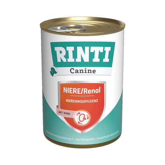 RINTI Canine Niere/Renal Rind – Diätfutter bei Niereninsuffizienz