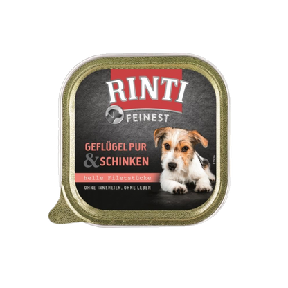 RINTI Feinest Schale - Geflügel & Schinken 150g