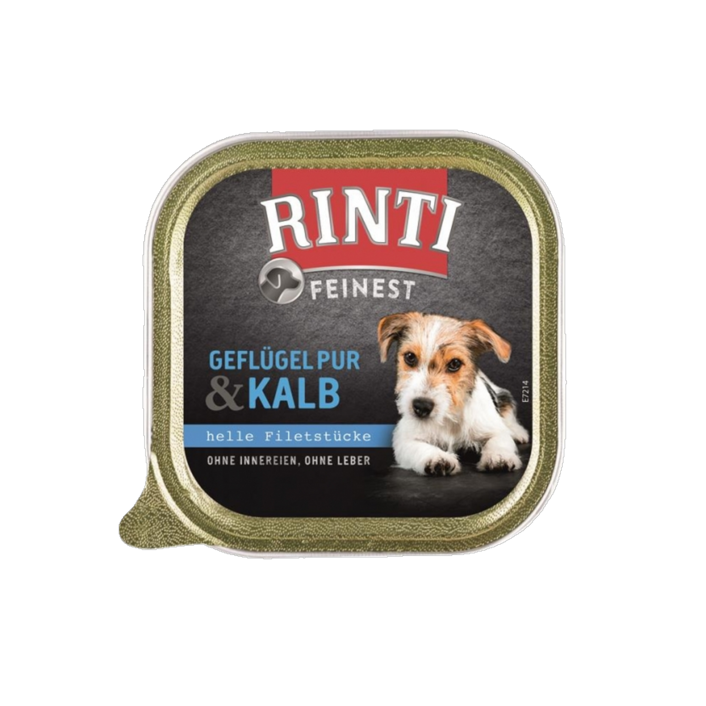 RINTI Feinest Schale – Geflügel Pur & Kalb 150g