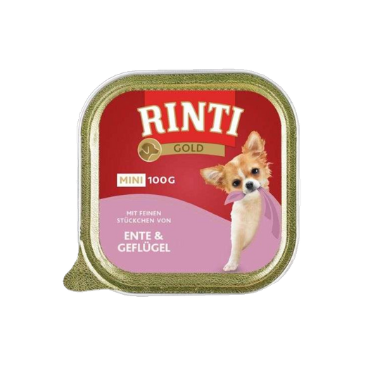 RINTI Gold Mini - Ente & Geflügel 100g