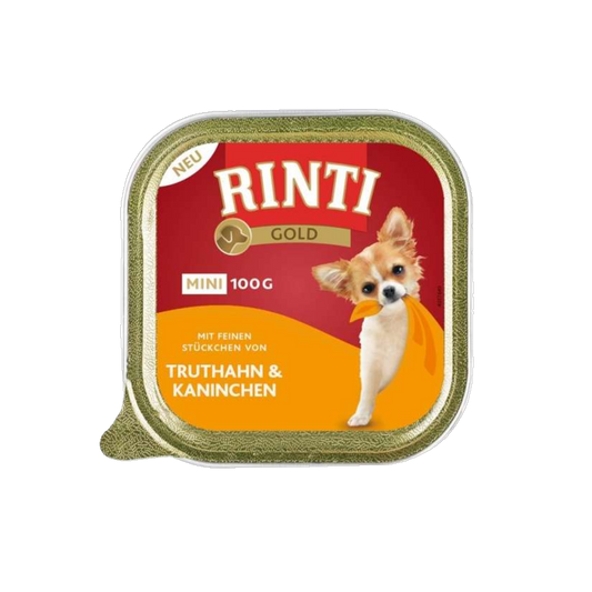 RINTI Gold Mini - Truthahn & Kaninchen 100g