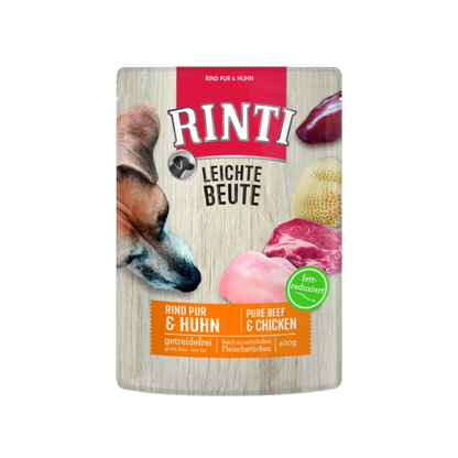 RINTI Leichte Beute - Rind Pur & Huhn 400g