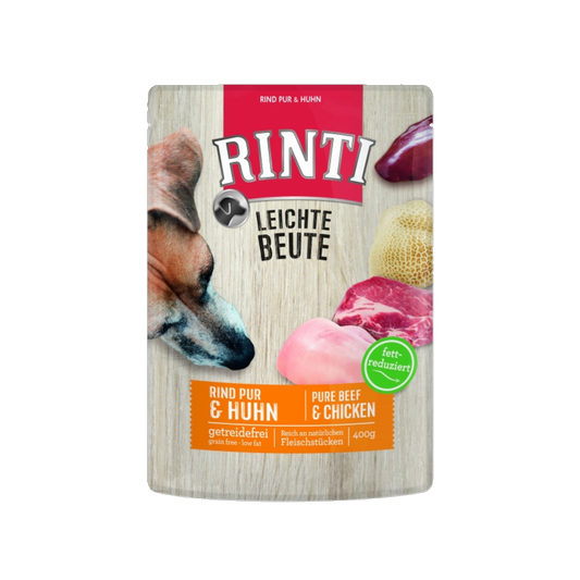 RINTI Leichte Beute - Rind Pur & Huhn 400g