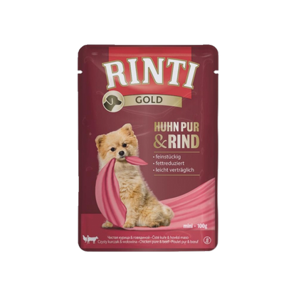 RINTI PB Gold – Huhn Pur & Rind 100g
