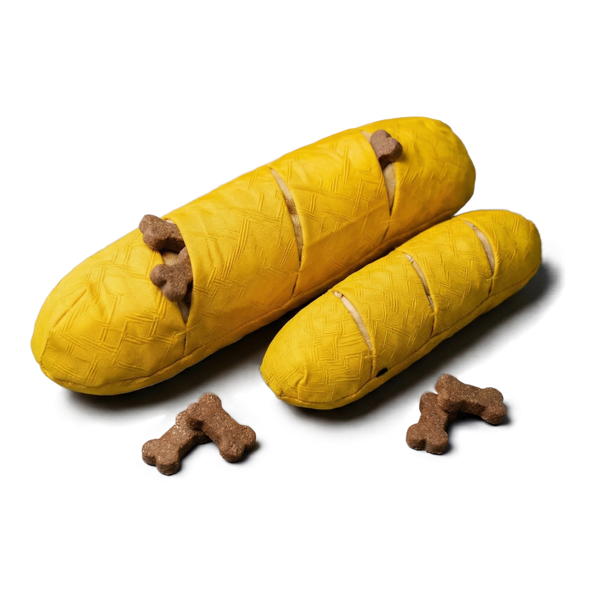 Redoggo Baguette – Interaktives Schnüffelspielzeug aus Upcycling-Material
