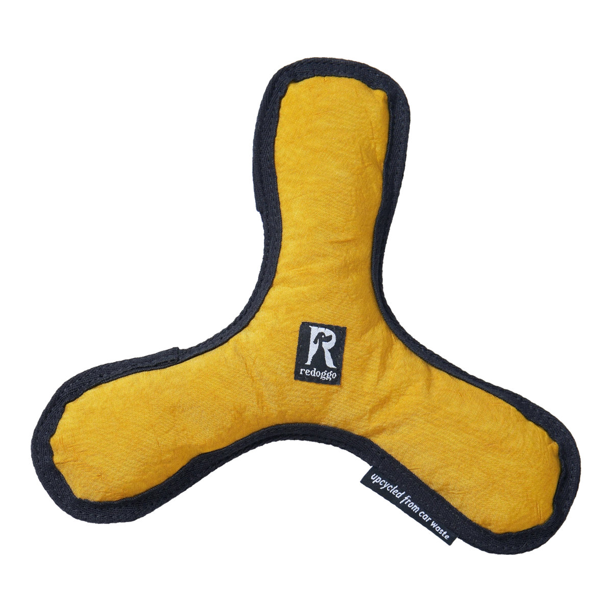 Redoggo Bumerang – Robustes Hundespielzeug aus Upcycling-Material