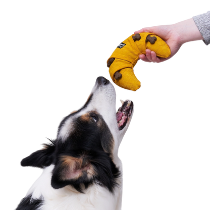 Redoggo Croissant – Interaktives Schnüffelspielzeug aus Upcycling-Material