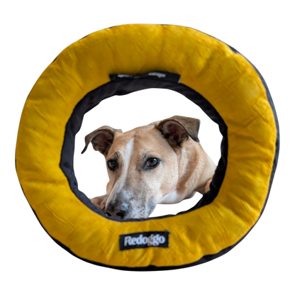 Redoggo Donut – Robustes Hundespielzeug aus Upcycling-Material