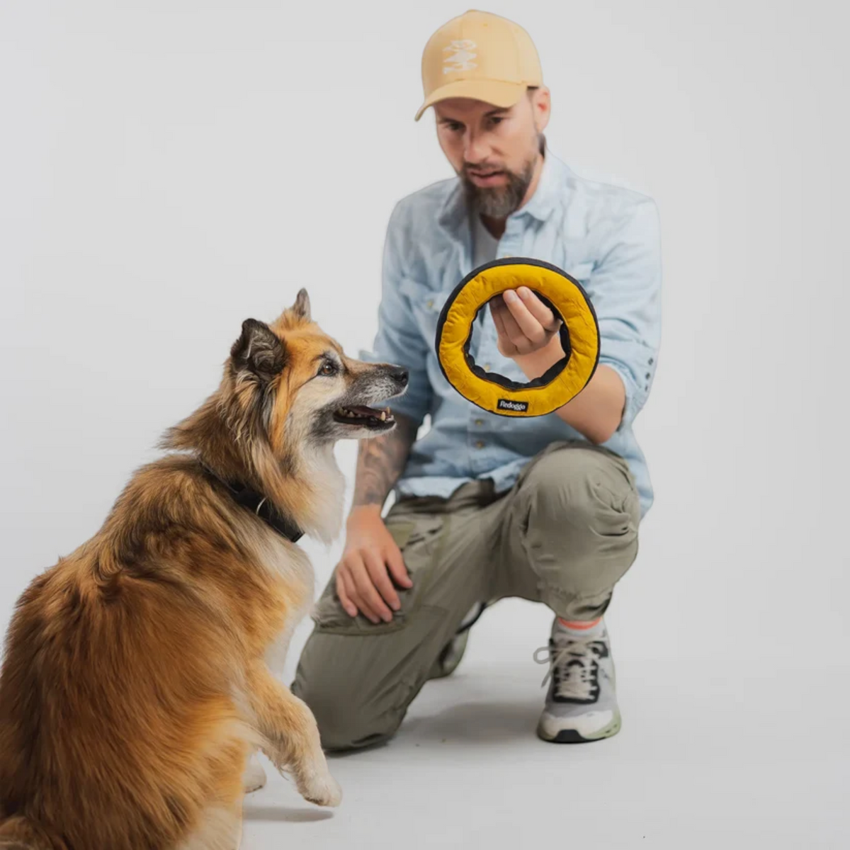 Redoggo Donut – Robustes Hundespielzeug aus Upcycling-Material