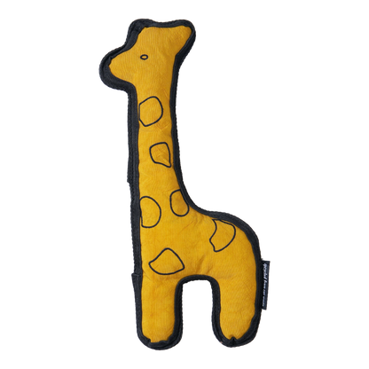 Redoggo Giraffe – Robustes Hundespielzeug aus Upcycling-Material