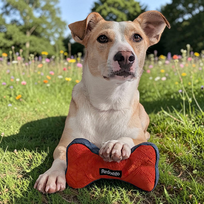 Redoggo Knochen – Robustes Hundespielzeug aus Upcycling-Material